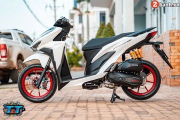 Modifikasi Vario 150 Warna Putih. Modifikasi Honda Vario 150, Si Putih Elegan dengan Kaki-Kaki