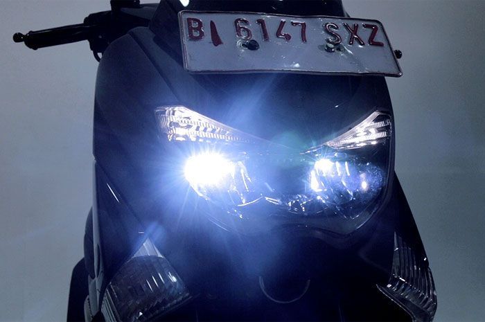 Lampu Depan Nmax Kurang Terang. Bikin Lampu Yamaha NMAX Makin Terang, Touring Malam Makin