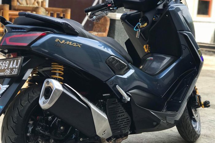 Knalpot Ninja Di Nmax. Sangar! Yamaha NMAX Dijejali Knalpot Ninja 250 Fi, Gak Takut