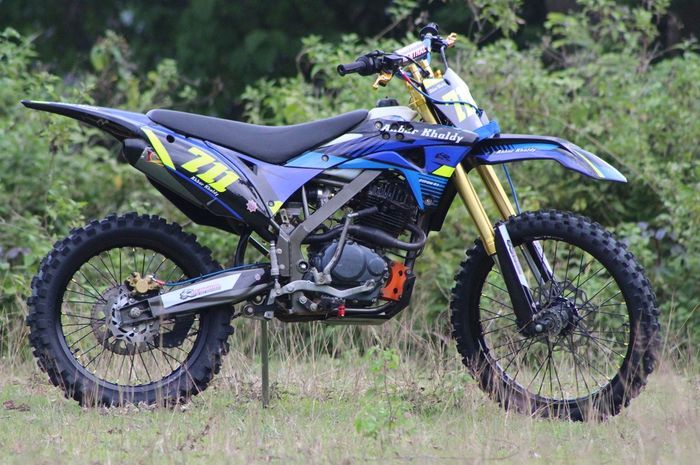 Modifikasi Motor Tiger Jadi Trail. Keren, Honda Tiger Iseng-iseng Dimodif, Malah Berubah Jadi Motor