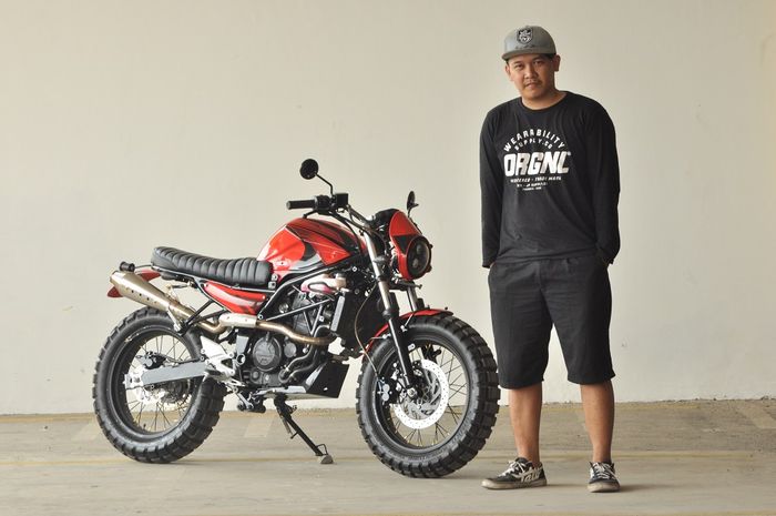 Ninja Mono Jari Jari. Gara-gara Masalah Tulang, Kawasaki Ninja RR Mono Dimodifikasi