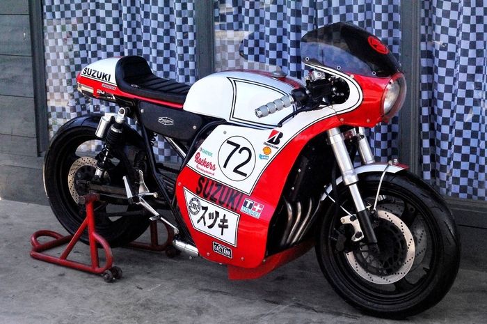 Suzuki Gsx R Cafe Racer. Buat Kopdar Sih Gak Malu-maluin, Suzuki GSX-R 400 Dimodif Cafe