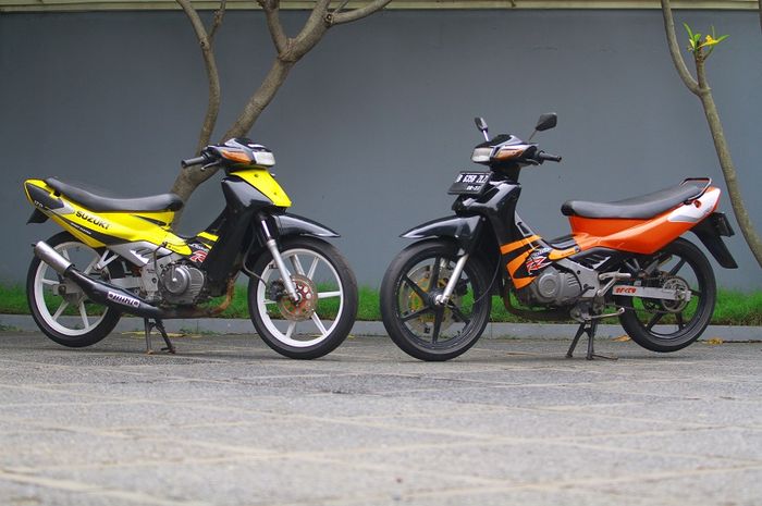 Satria 2 Tak Tanpa Kopling. Nih Yang Pengen Tahu Sejarah Motor 2-Tak Suzuki Satria 120R