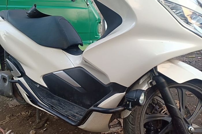 Pelindung Body Motor Agar Tidak Lecet. Agar Aman Dari Lecet Pasang Pelindung Bodi Di All New Honda