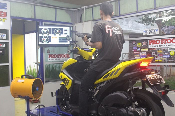 Stroke Up Yang Aman Buat Harian. Enak Dipake Buat Harian Meski Yamaha Aerox Ini Bore Up Dan