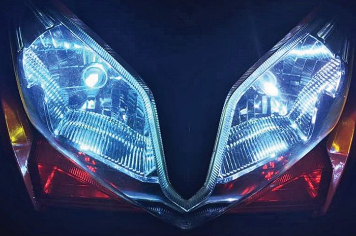 Lampu Hid Honda Supra X 125. Aman Turing Jauh Cegah Reflektor Meleleh Akibat Pakai Lampu HID