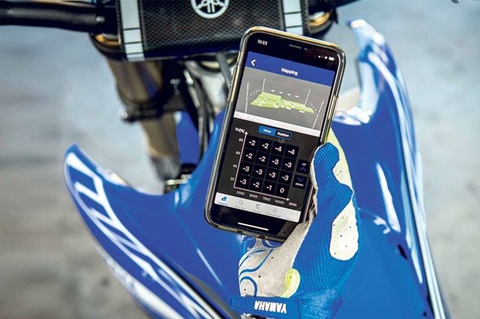 Software Motor Injeksi Yamaha. Canggihnya Motor Yamaha, Sekarang Bisa Setting Mesin Pakai