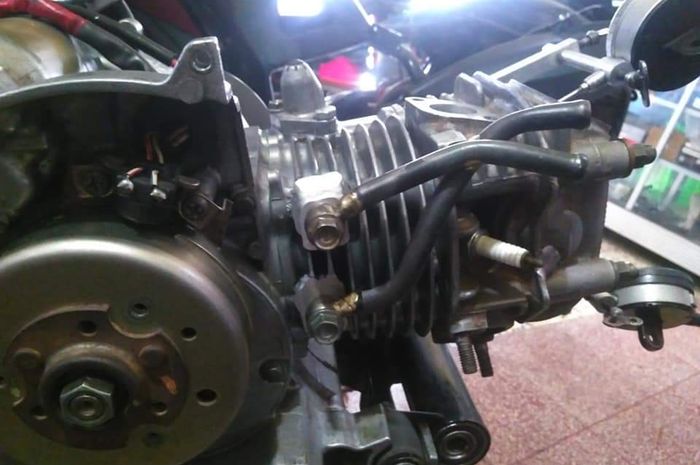 Cara Pasang Radiator Di Mio. Yamaha Mio Pasang Pendingin Oli Seperti Motor Sport Langsung