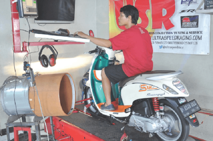 Kampas Ganda Scoopy Fi 2014. Tanpa Otak-Atik Mesin Cukup Ubahan Di CVT Dongkrak 1 HP