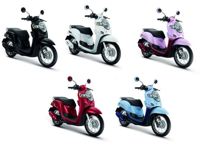 Kapan Scoopy Thailand Warna Pastel Rilis Di Indonesia. Ini lho Bedanya Honda Scoopy Thailand dan Indonesia, Keren