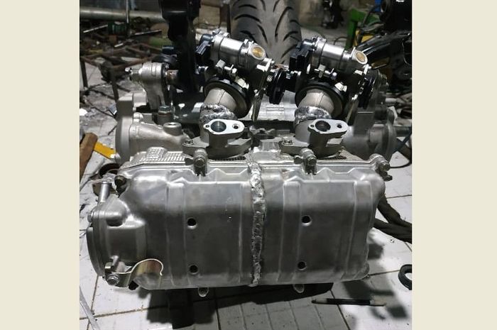 Biaya Modif Supra 2 Silinder. Modif Yamaha XMAX Jadi 500 cc 2 Silinder dan 2 Throttle Body