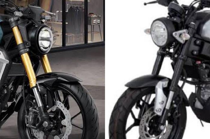 Yamaha Xsr 155 Vs Honda Cb150r Exmotion. Saling Beradu Muka, Gantengan Mana Yamaha XSR155 Atau