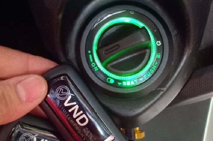 Pasang Keyless Motor. Raib Dalam Hitungan Detik, Meski Motor Pasang Keyless