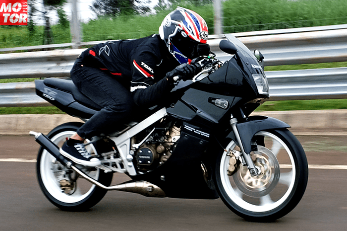 Ninja R Modif Road Race. Sangar, Modifikasi Kawasaki Ninja 150 SS, Bawa Roh Balap Ke