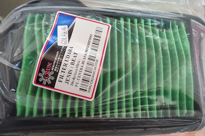 Harga Saringan Udara Beat Fi. Cocok Buat Harian, Filter Udara Ini Bikin Tarikan Honda BeAT