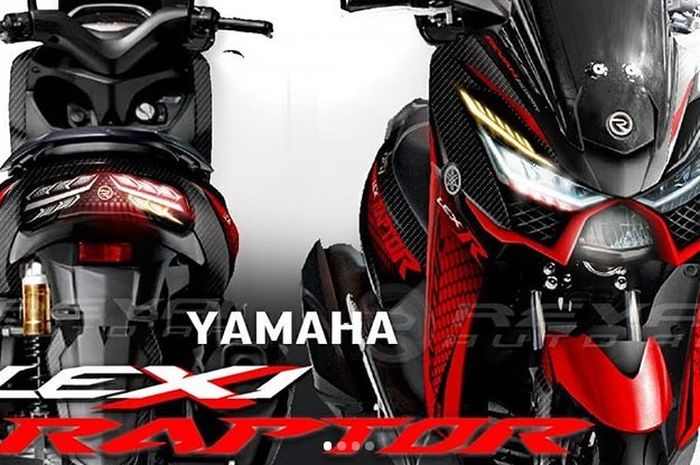 Modifikasi Lampu Belakang Yamaha Lexi. Desain Agresif dan Sangar Yamaha Lexi, Ubahan Minim Bisa Buat