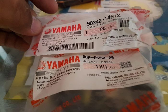 Perbedaan Kampas Ganda Nmax Asli Dan Palsu. Part Yamaha Palsu Bertebaran, Supaya Gak Ketipu Kenali Yang