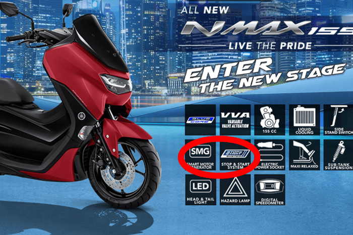 Berapa Harga All New Nmax 2020. Selisih Rp 1,2 Juta, Ini 5 Fitur Mahal Yamaha All New NMAX 155