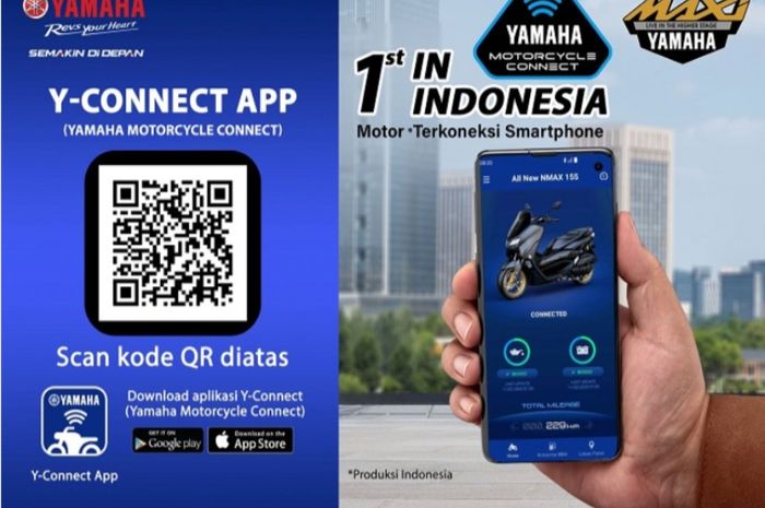 Cara Connect Nmax Ke Hp. 4 Langkah Sambungkan Fitur Y-Connect di Yamaha All New Nmax