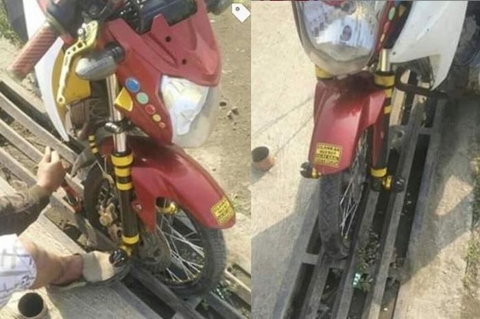 Ukuran Ban Vixion Jari Jari. Setelah Virus Corona Mewabah, Sebuah Yamaha V-Ixion Nyangkut