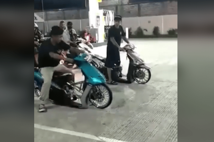 Mio Ceper Modifikasi. Insinyur Jepang Bisa Nangis, Video Balapan Yamaha Mio Ceper