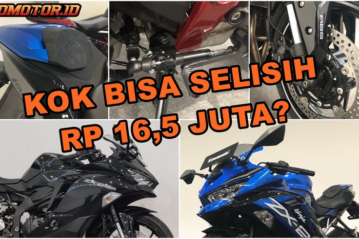 Perbedaan Zx25r Dan Ninja 250. Bongkar Bedanya Kawasaki Ninja ZX25R Standard dan ABS SE