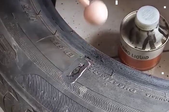 Lem Untuk Ban Mobil Sobek. Jangan Dibuang Ban Robek Sampai 5 Cm Bisa Ditambal, Begini