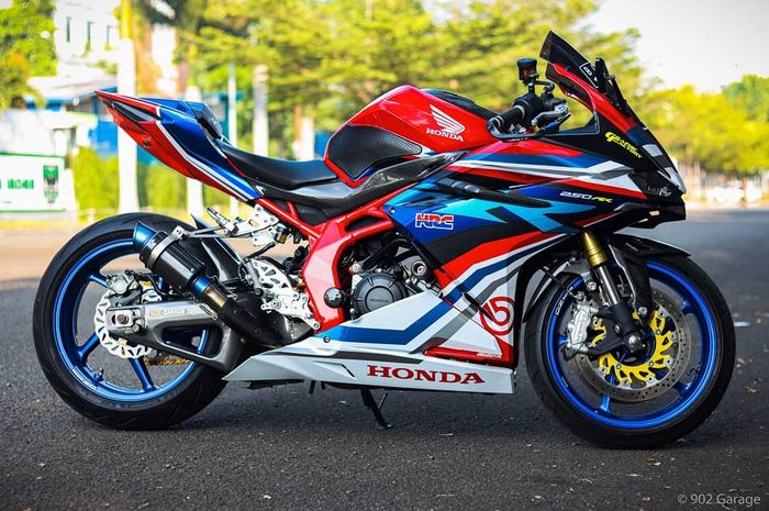 Modifikasi Honda Cbr250rr. Modifikasi Honda CBR250RR Jadi Kekar dan Mewah Comot Part