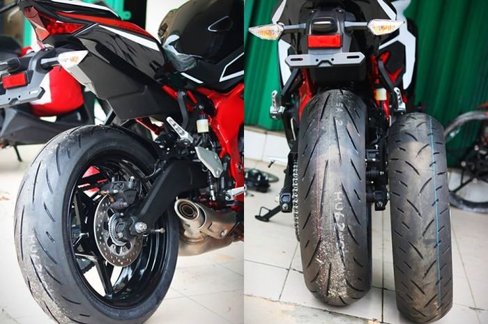 Velg 5 Inch Ninja 250 Fi. Modifikasi Kawasaki Ninja ZX-25R Pakai Pelek Z900, Lebar 5,5 Inci