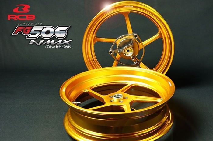 Velg Racing Untuk Yamaha Nmax. Pelek RCB Baru Buat Yamaha NMAX, Enteng Karena Dibuat