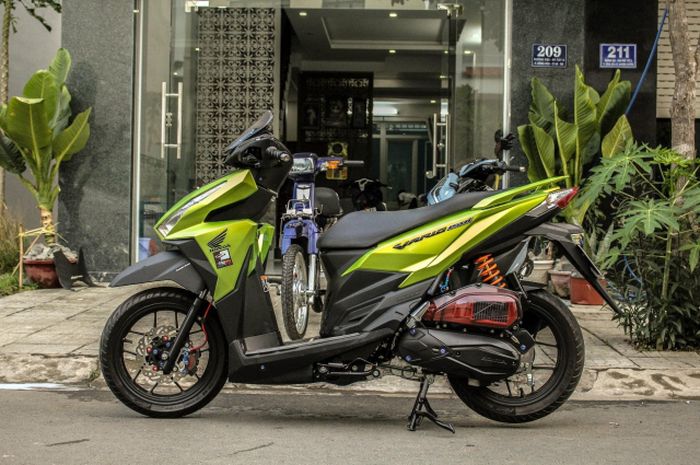Modifikasi Warna Motor Vario. Modifikasi Motor Honda Vario 150 Tampil Simpel Warna Bodi