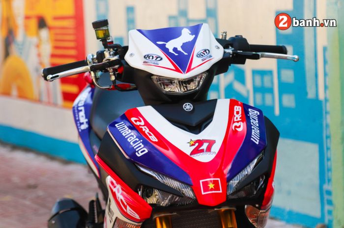 Handle Kopling Mx King. Modifikasi Motor Yamaha MX King 155 VVA Pertama di Vietnam