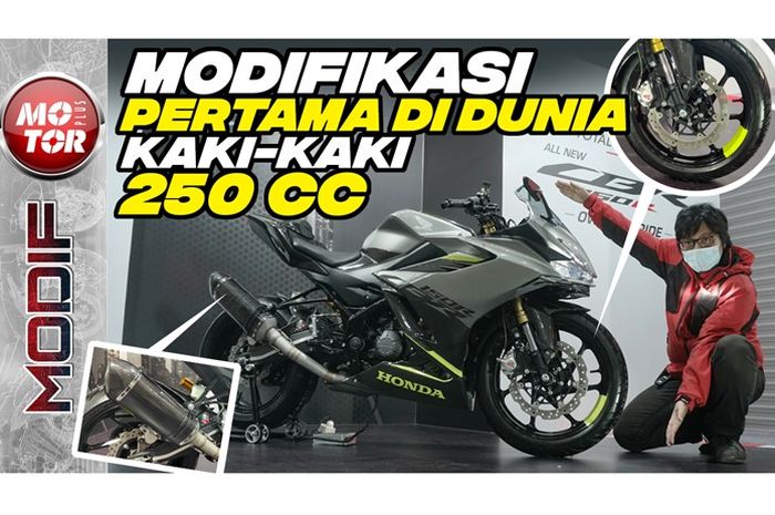 Cara Modifikasi Motor Cbr 150r. Pertama di Dunia Modifikasi Motor Honda CBR150R 2021, Simak