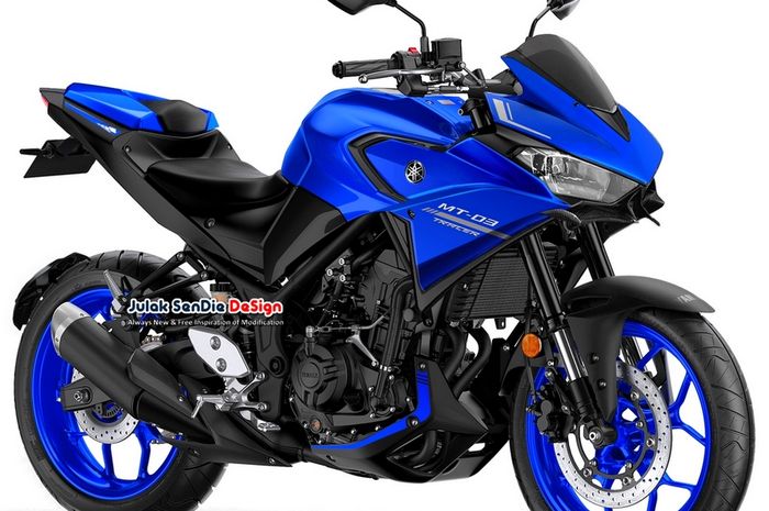 Gambar Motor Yamaha Mt 25. Keren Nih, Gambar Desain Motor Yamaha MT-25 Tracer, Sport
