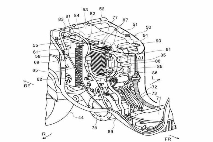 Bagian Bagian Motor Matic Dan Gambarnya. Suzuki Diam-diam Siapkan Motor Matic Berbasis Listrik, Intip