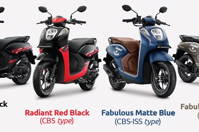 Genio Cbs Iss 2022. Pilihan Warna Honda Genio 2022 Ada 6, Tiga Warna Ini Paling