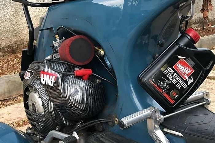 Oli Vespa 2 Tak. Catat Oli Samping Buat Motor Vespa 2-Tak Rekomendasi Bengkel