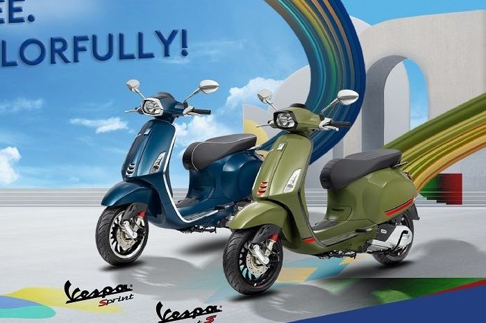 Vespa Matic Sprint Harga. Harga Motor Vespa Sprint 150 Januari 2023, Vespa Matic Paling