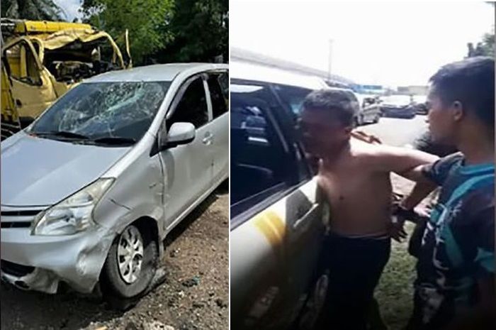 Motor Masuk Mobil Avanza. Naik Motor Masuk Tol Prajurit TNI Kejar Pembobol ATM, Pelaku