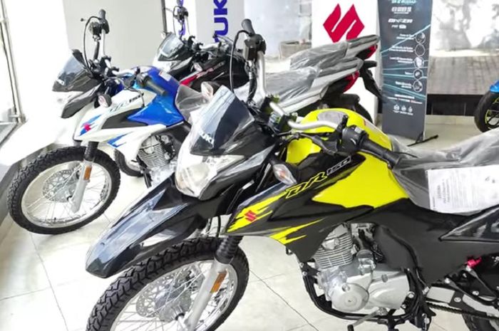 Harga Motor Trail Suzuki 150cc. Sempat Bikin Heboh, Motor Trail Suzuki DR150 Sudah Dijual Bebas