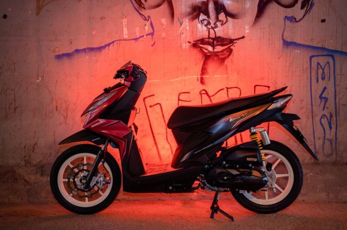 Beat Terbaru Modifikasi. Proper, Modifikasi Motor Honda BeAT Baru Main Kaki-Kaki Jadi Sporty