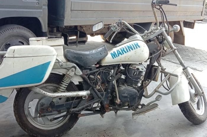 Motor Garuda Bebek. Dijual Rp 500 Ribuan Motor Murah Merek Garuda Bekas Marinir