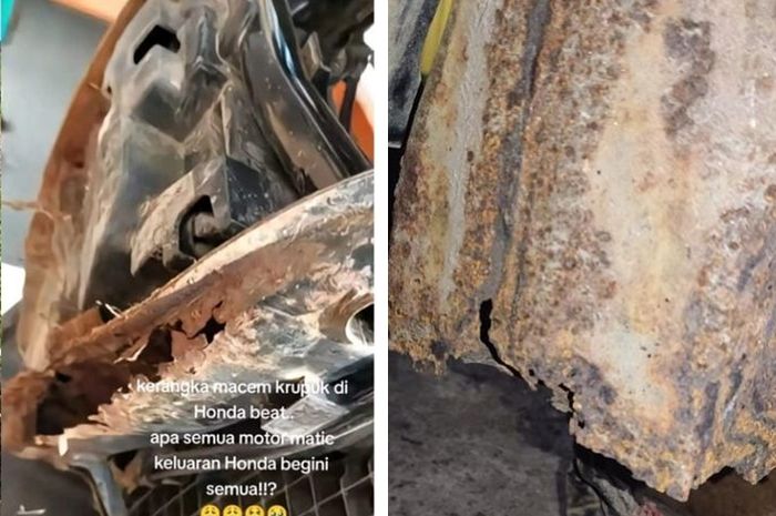 Las Rangka Motor. Ahli Las Sebut Rangka Keropos di Motor Itu Pasti Meski Rajin