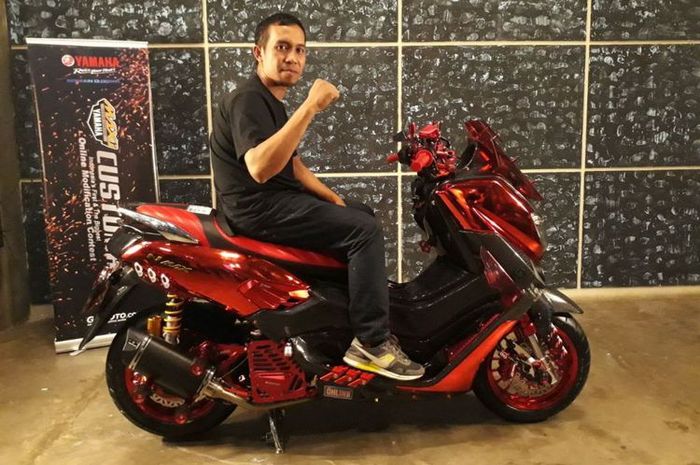 Nmax Merah Candy. Gokil! Ternyata Ini Bagian yang Bikin Yamaha NMAX Warna Merah