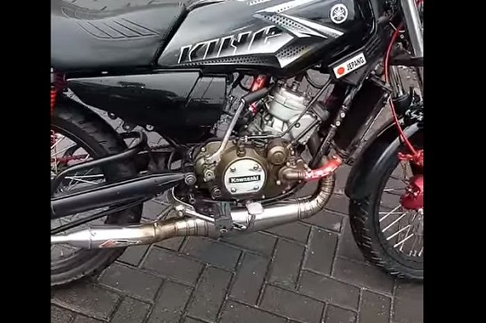 Rx King Mesin Ninja. Langka.. Yamaha RX-King Pakai Mesin Ninja, Katanya Ini Motor