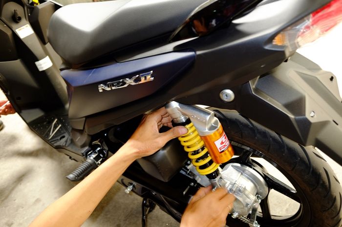 Suzuki Nex 2 Modif. Cara Simpel Bikin Suzuki Nex II Lebih Kece dan Ganteng