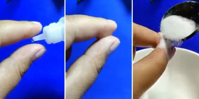 Cara Hilangkan Lem Korea Di Tangan. Garam Dapur Ternyata Bisa Membersihkan Jari yang Terkena Lem