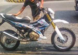 Satria Fu Modif Trail Standar. Modifikasi Suzuki Satria FU Jadi Motor Trail