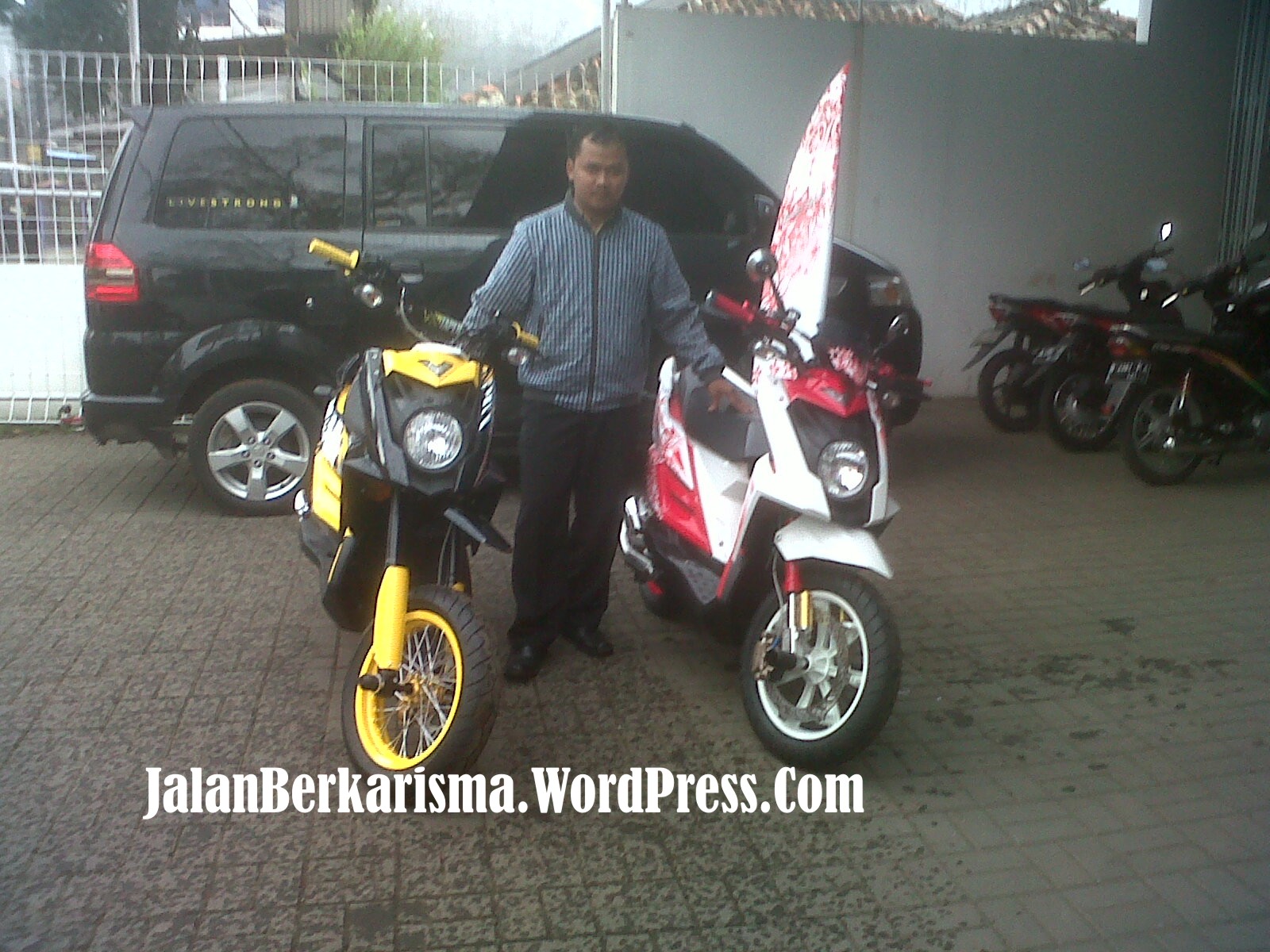 Xride Modif Simple. Bertemu X-Ride Modif Untuk Acara Launching Nanti