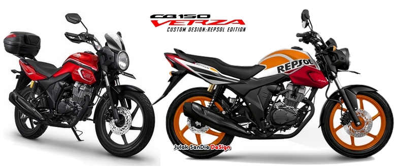 Cb 150 Verza Modif Touring. Modifikasi Honda CB150 Verza